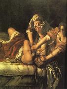 Artemisia gentileschi Judith and Holofernes oil painting